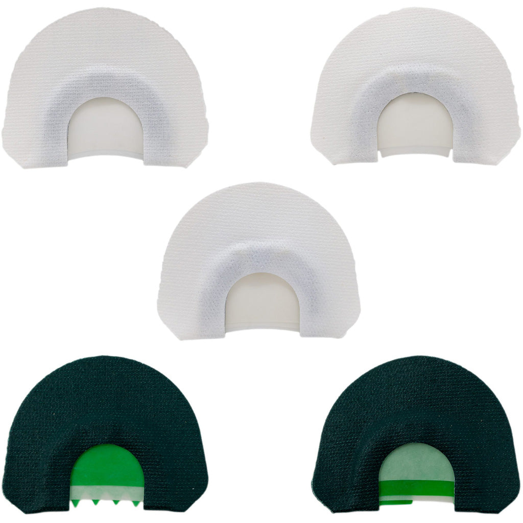 Quaker Boy Fab 5 Turkey Mouth Call Set Clear to Heavy Rasp 5-Count with Call Case