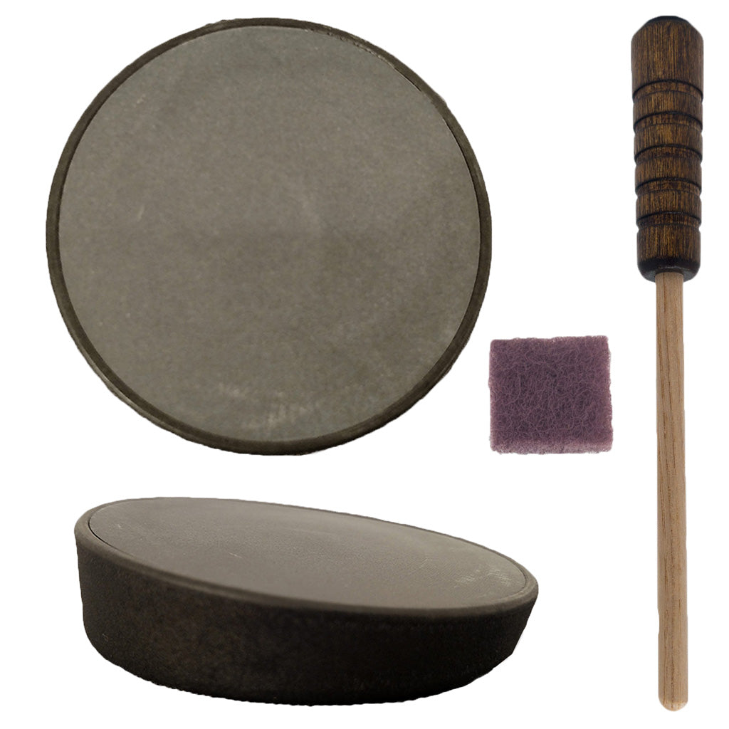 Quaker Boy Full Tilt Turkey Pot Call Deep and Shallow Sound Chamber with Cleaning Pad