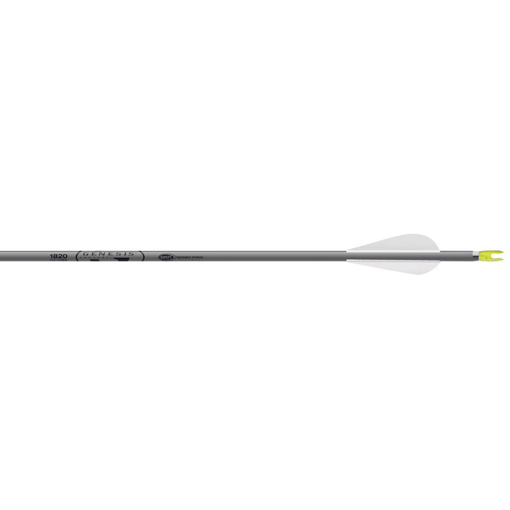 Easton Genesis Tournament Arrows 3 in. Vanes Silver 36 Count