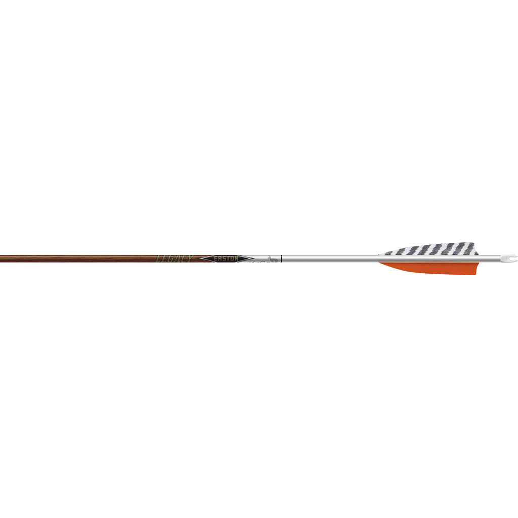 Easton Carbon Legacy 5mm 400 Hunting Arrows 4 in. Helical Feathers 6-Pack