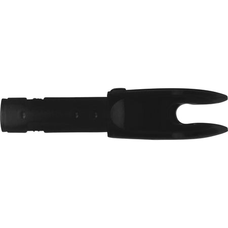 Easton 4mm G Nock Black Small Groove 12 pk Arrow Components