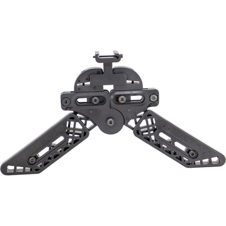 Pine Ridge Kwik Stand Rail Mount and Bipod Combo Black Nylon