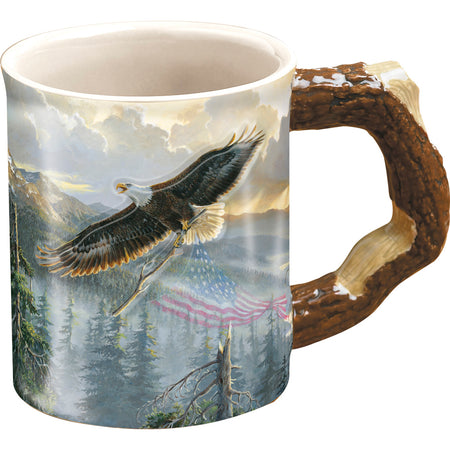 Wild Wings Rebuilding America Bald Eagle Nature Mug 16oz