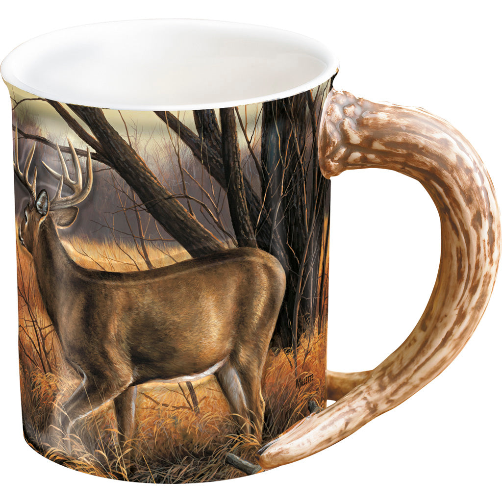 Wild Wings Abandoned Farmstead Whitetail Deer Nature Mug 16oz