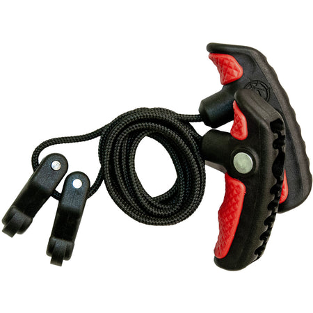Barnett Sled-Style RCD with 50 in. Rope and Soft Grip