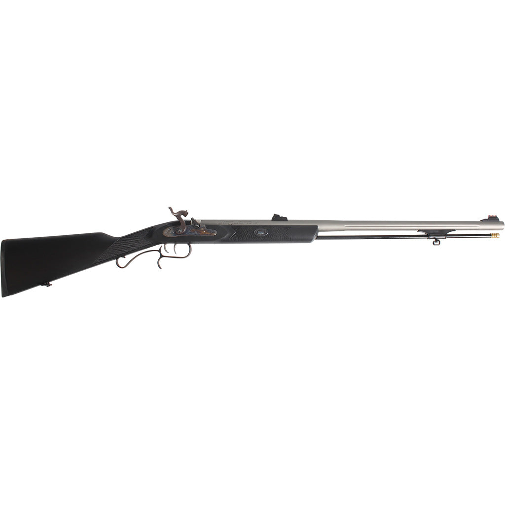 Traditions ShedHorn .50 Cal 24 in. Synthetic Black Percussion Muzzleloader with Fiber Optic Sights