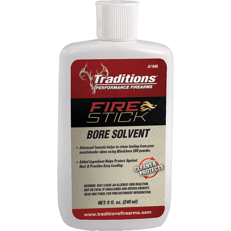Traditions Firestick Muzzleloader Bore Solvent 8 oz. Squeeze Bottle
