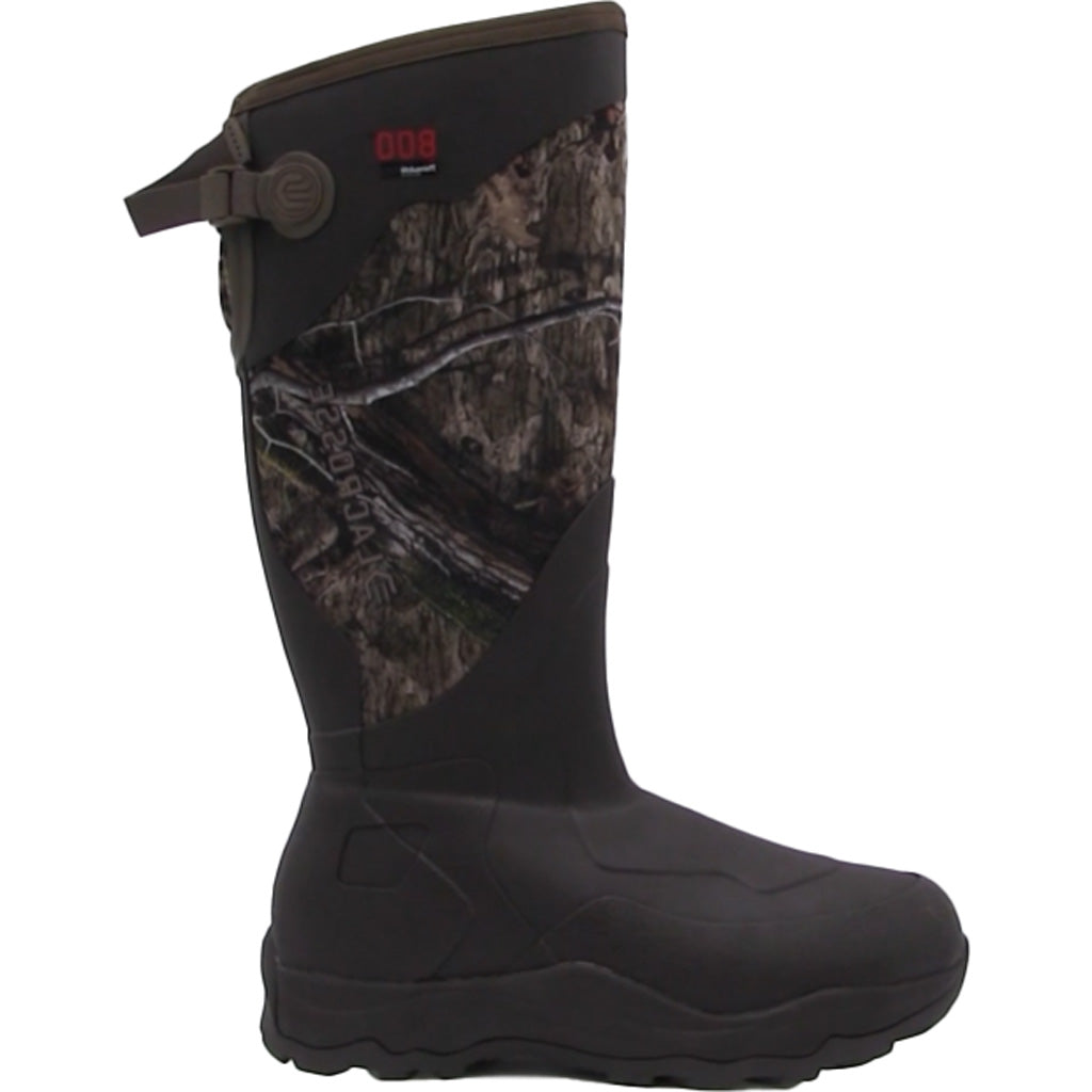 LaCrosse Alpha Agility Neoprene Rubber Boots Mossy Oak DNA 800G Size 13