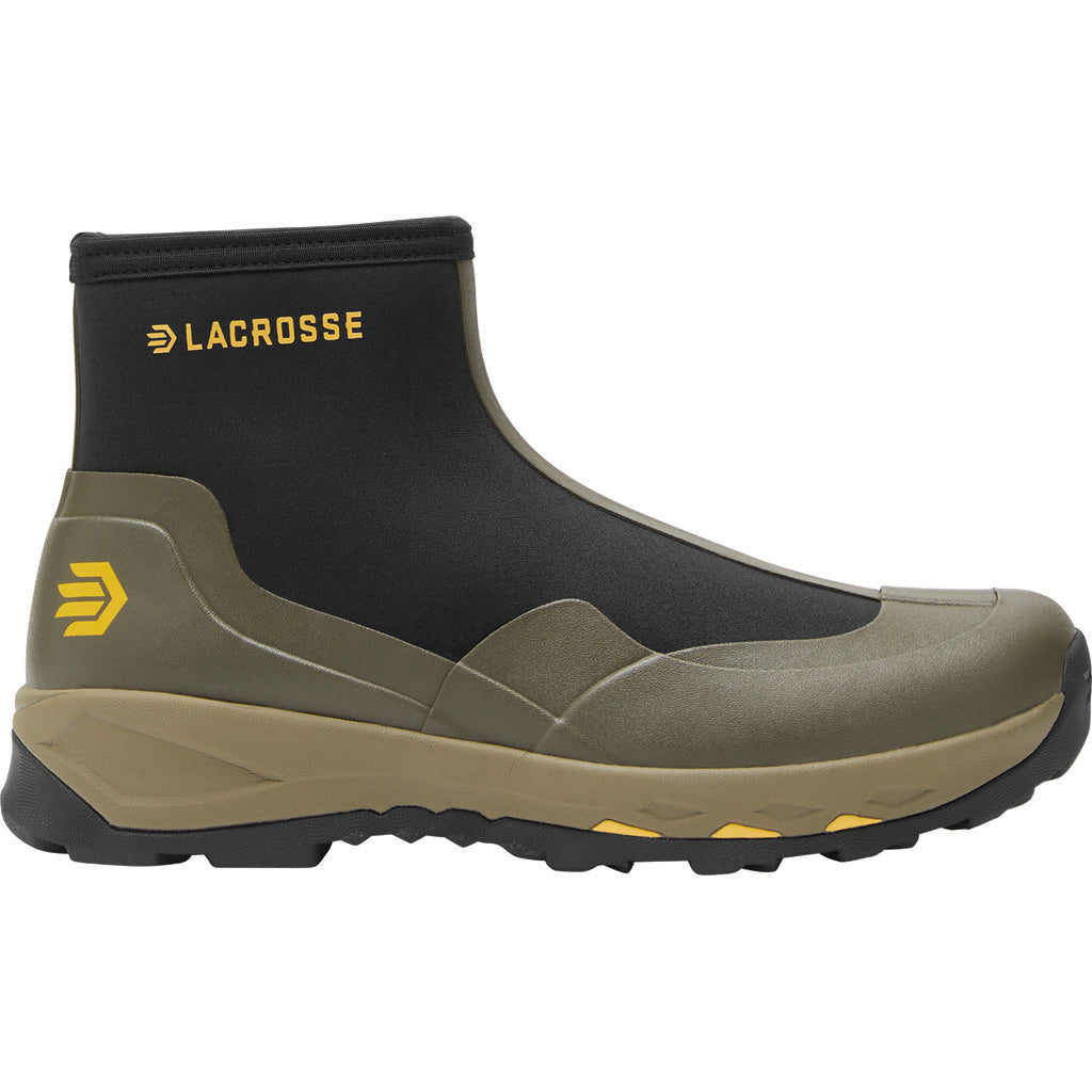 LaCrosse AlphaTerra Side-Zip Rubber Boots Stone Size 10