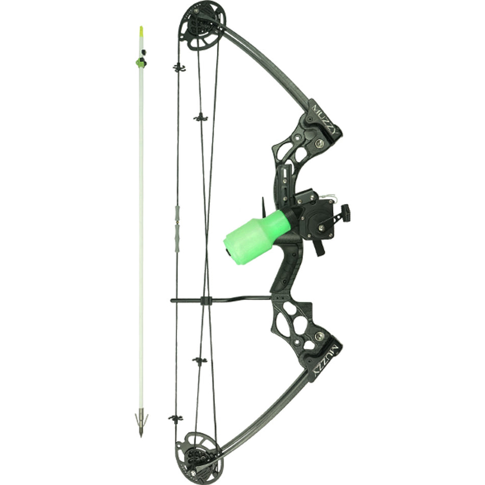 Muzzy V2 Bowfishing Package with Bottle Reel Right Hand