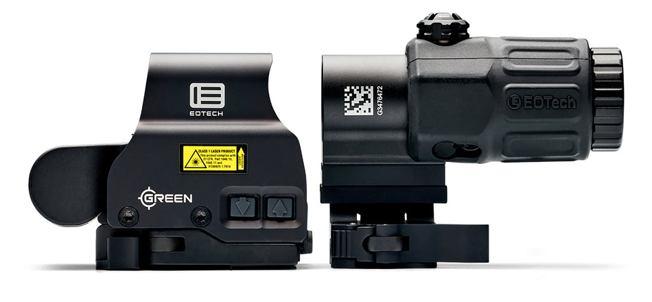 Eotech HHS Green 1x 3x EXPS2 G33 Magnifier Combo Matte Black Sight
