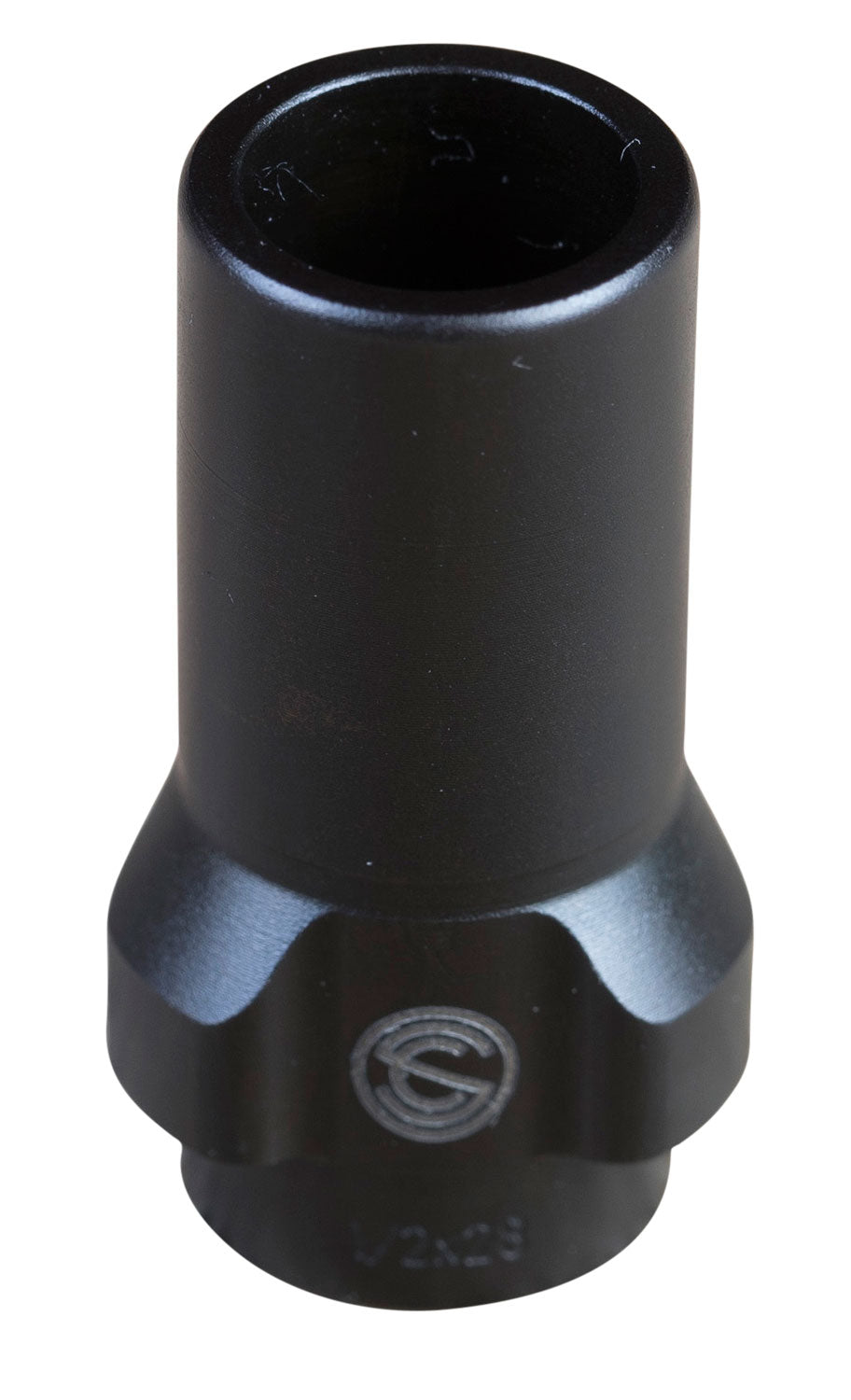 SilencerCo 3-Lug Muzzle Device 9mm Luger 1/2-28 TPI for Suppressor Attachment