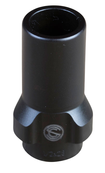 SilencerCo 3-Lug Muzzle Device 9mm Luger 1/2-28 TPI for Suppressor Attachment