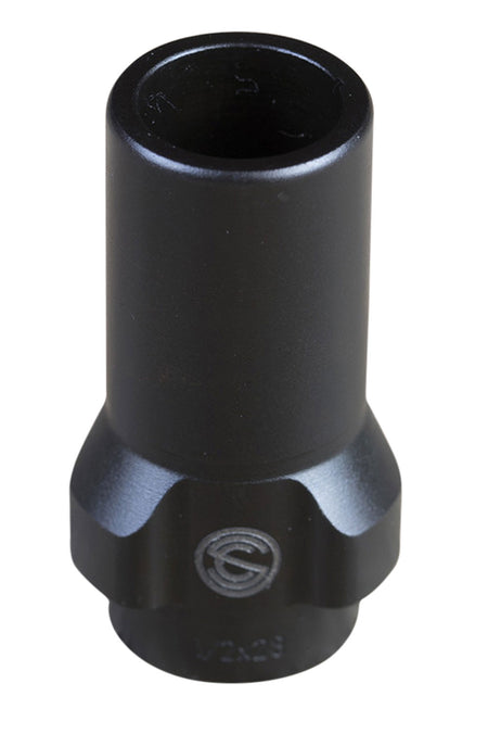 SilencerCo 3-Lug Muzzle Device 9mm Luger 5/8-24 TPI for Suppressor Attachment
