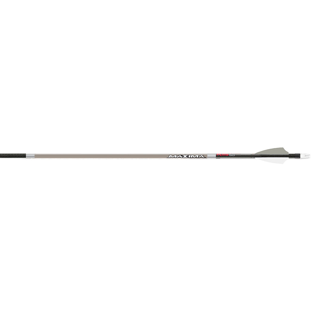 Carbon Express Maxima Red SD Stone Gray Arrow 350 6 pk