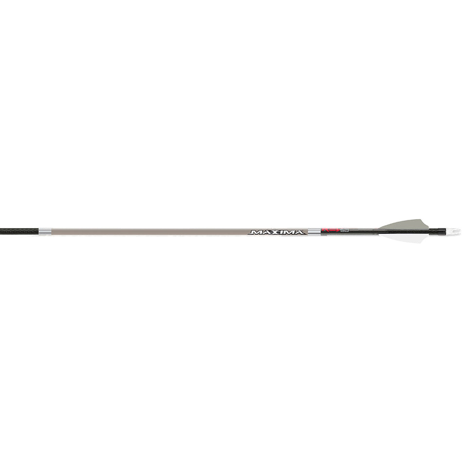 Carbon Express Maxima Red SD Stone Gray Arrow 350 6 pk