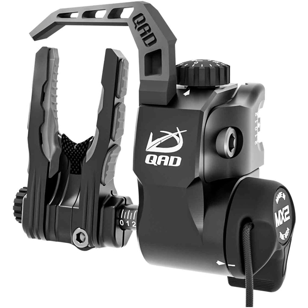 QAD Ultrarest Integrate MX2 Bow Rest Black Left-Hand