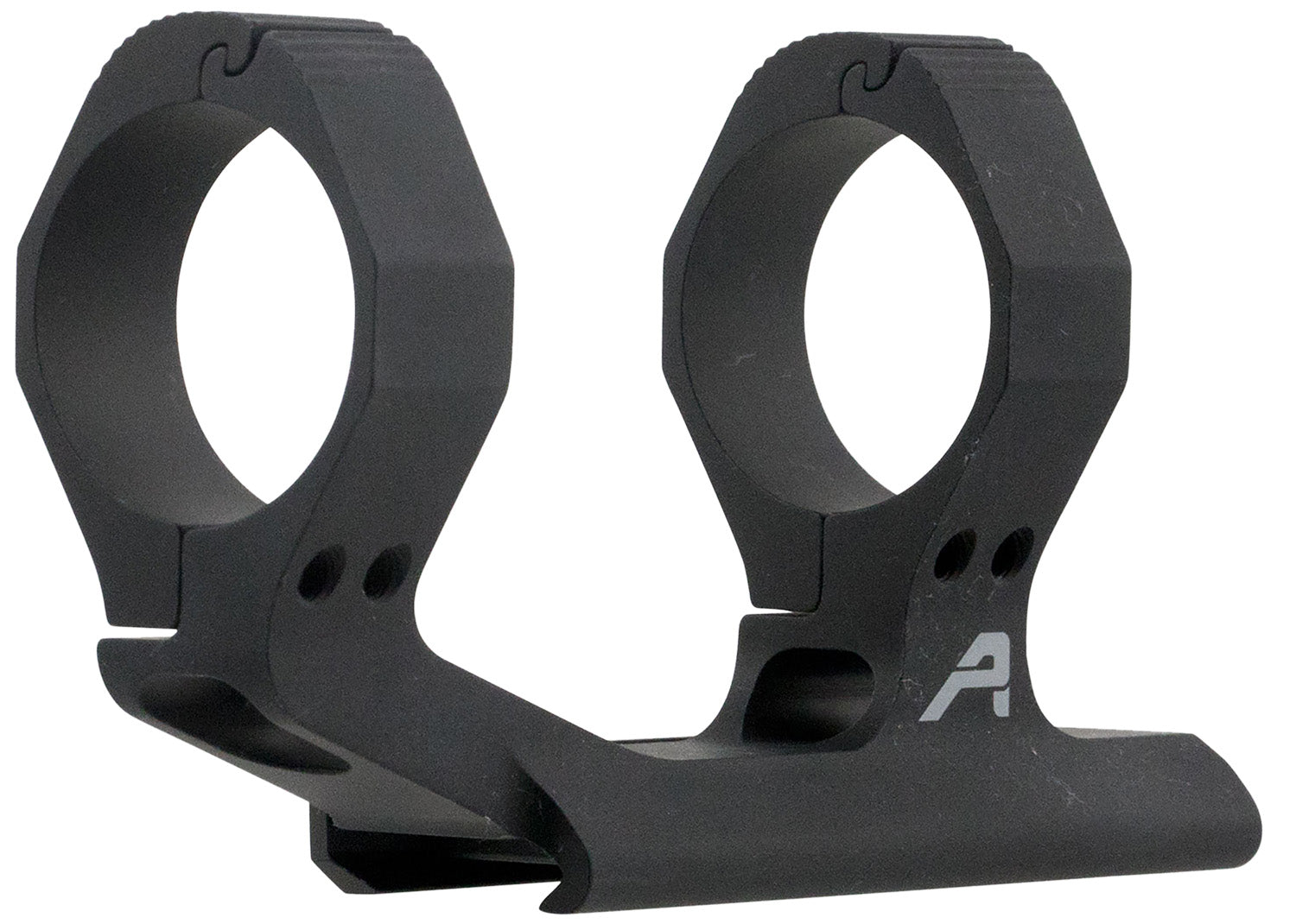 Aero Precision APRA210500 30mm Ultralight Extended Ring Mount Combo Black Anodized Aluminum