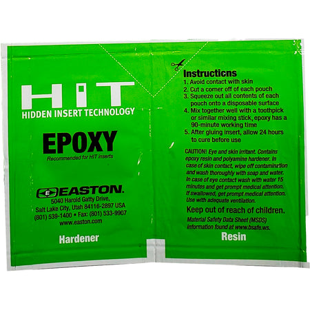 Easton HIT Epoxy Insert Adhesive Pouch Pack of 3