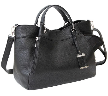Bulldog BDP-085 Concealed Carry Satchel Purse with Integrated Holster, Black