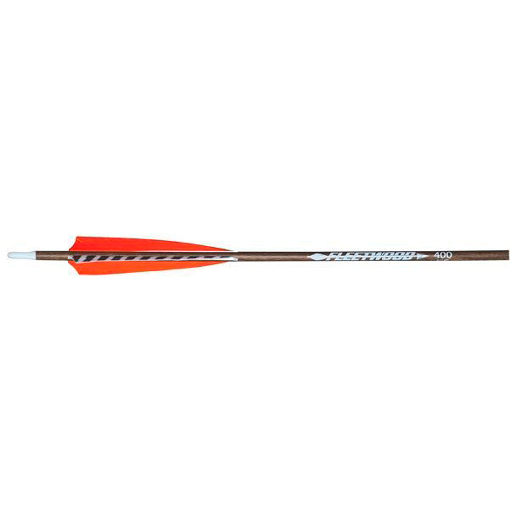 Fleetwood 400 Natural Grain Carbon Feather-Fletched Arrows 6 pk.