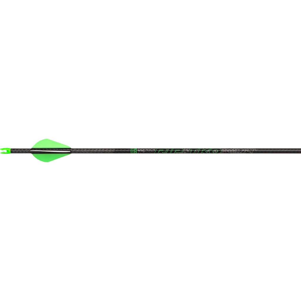 Victory RIP TKO Gamer 3K Carbon Arrows 200 Spine 2-Inch Vanes 6 pk.