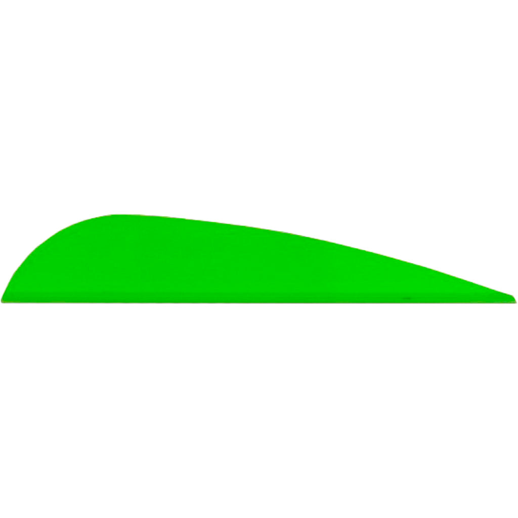 AAE Elite Plastifletch 26 Bright Green Arrow Vanes Pack of 50