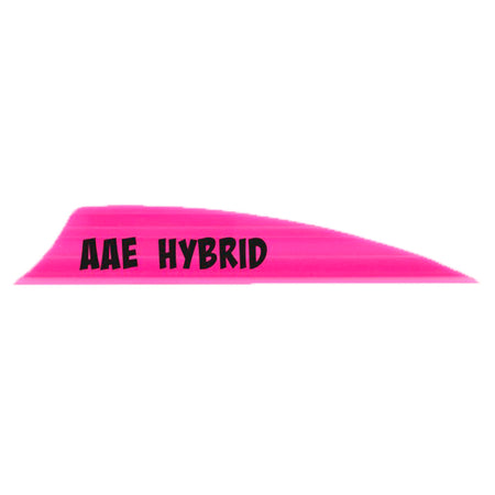 AAE Hybrid 2.0 Hot Pink Shield Cut Vanes 50 pk