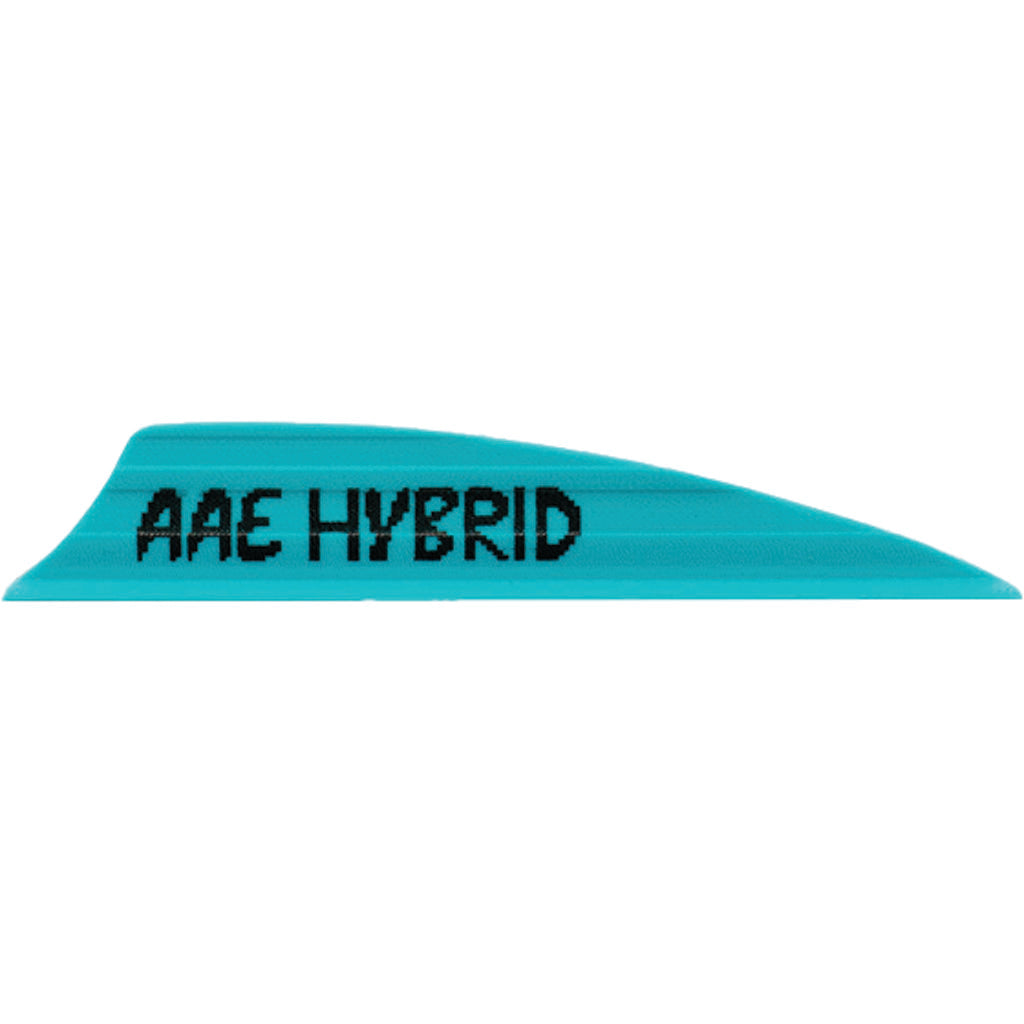 AAE Hybrid 2.0 Teal Shield Cut Vanes 50 pk