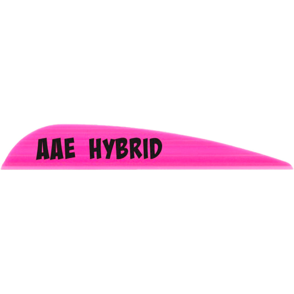 AAE Hybrid 23 Hot Pink Archery Vanes 50 pk