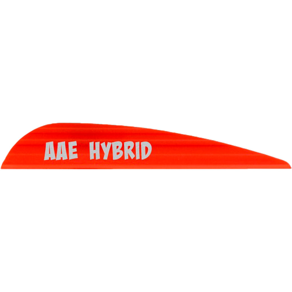 AAE Hybrid 23 Red Archery Vanes 50 pk