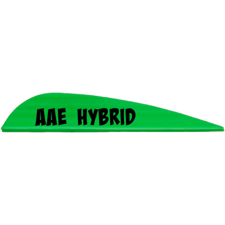 AAE Hybrid 26 Plastifletch Vanes Bright Green 50 pk.