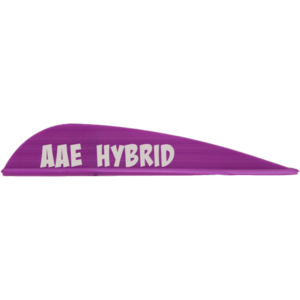AAE Hybrid 26 Plastifletch Vanes Purple 50 pk.