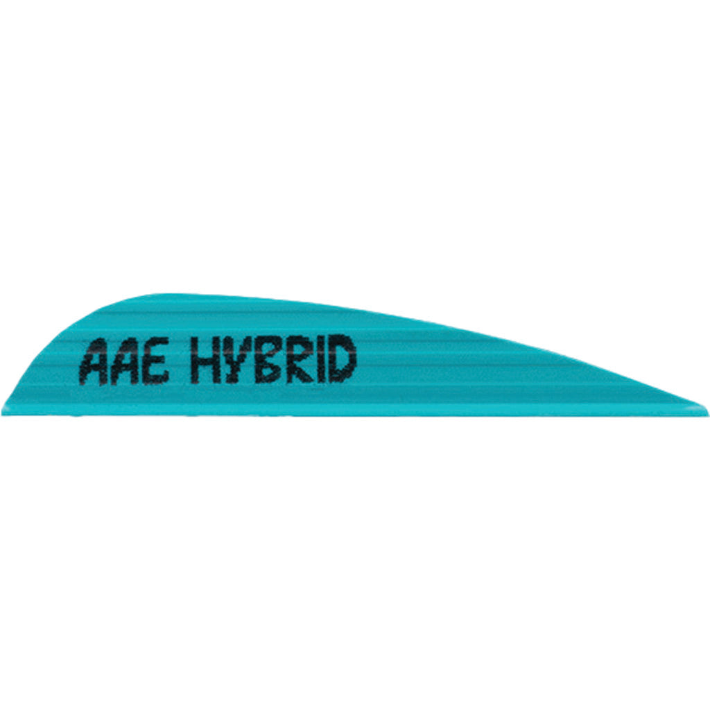 AAE Hybrid 26 Plastifletch Vanes Teal 50 pk.