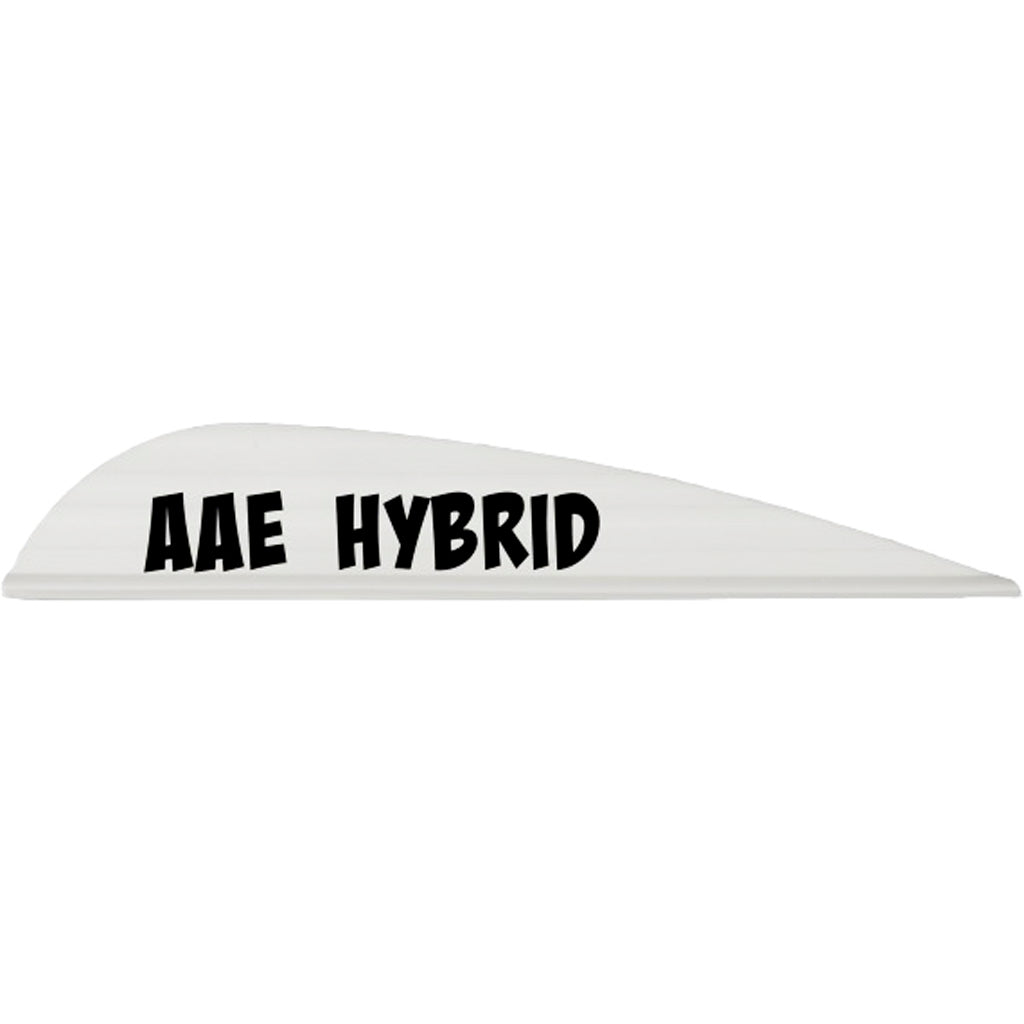 AAE Hybrid 26 Plastifletch Vanes White 50 pk.
