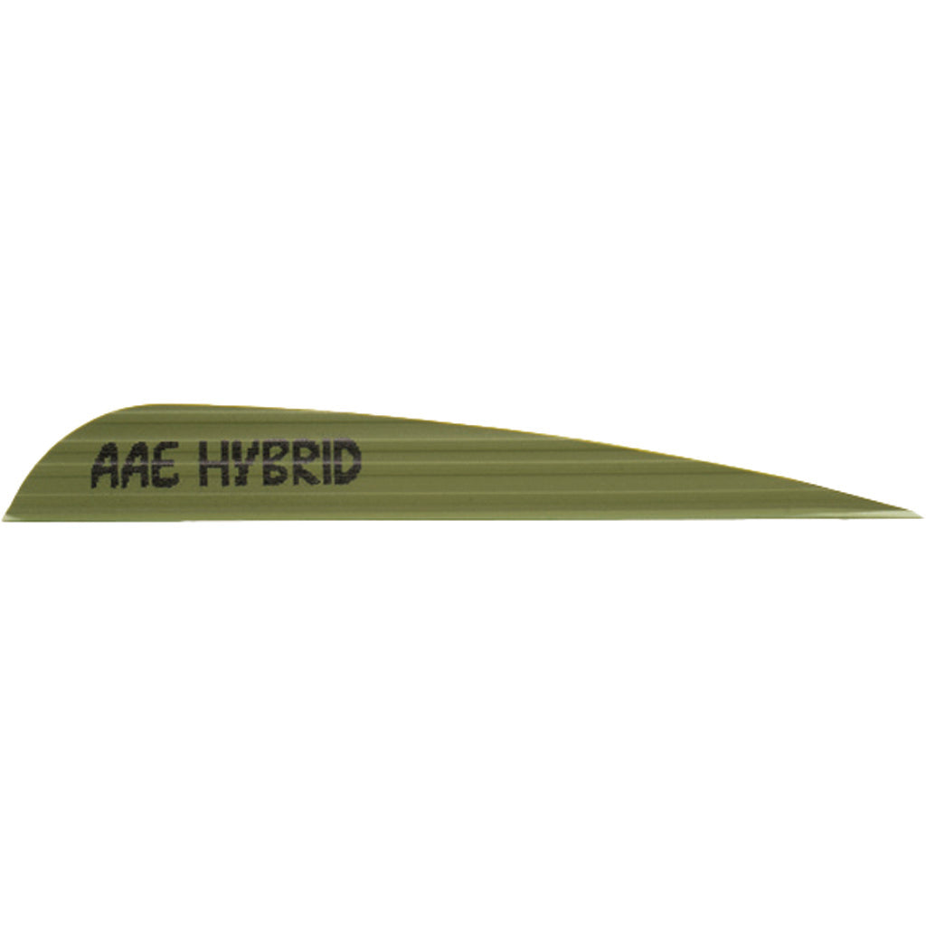 AAE Hybrid 40 Plastifletch Vanes OD Green 50 pk.