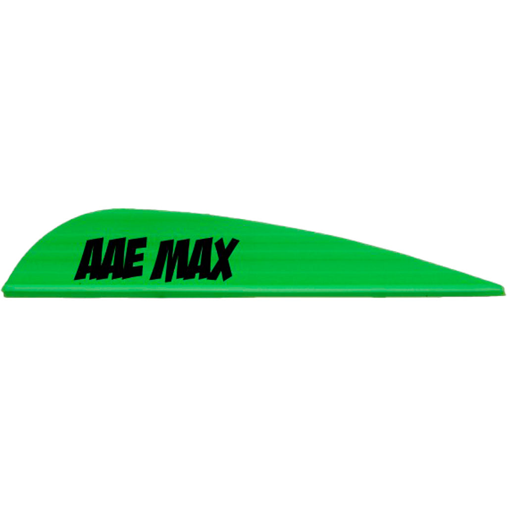 AAE Max Stealth Low-Profile Vanes Bright Green (50 Count)