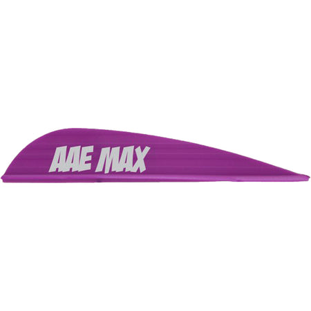 AAE Max Stealth Fletching Vanes Purple 50 Count
