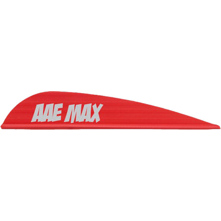 AAE Max Stealth Fletching Vanes Red 50 Count