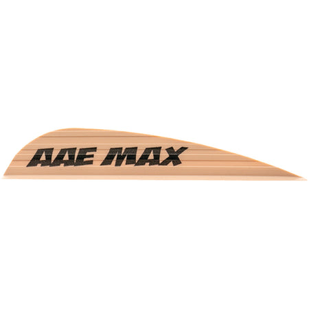 AAE Max Stealth Fletching Vanes Sand 50 Count