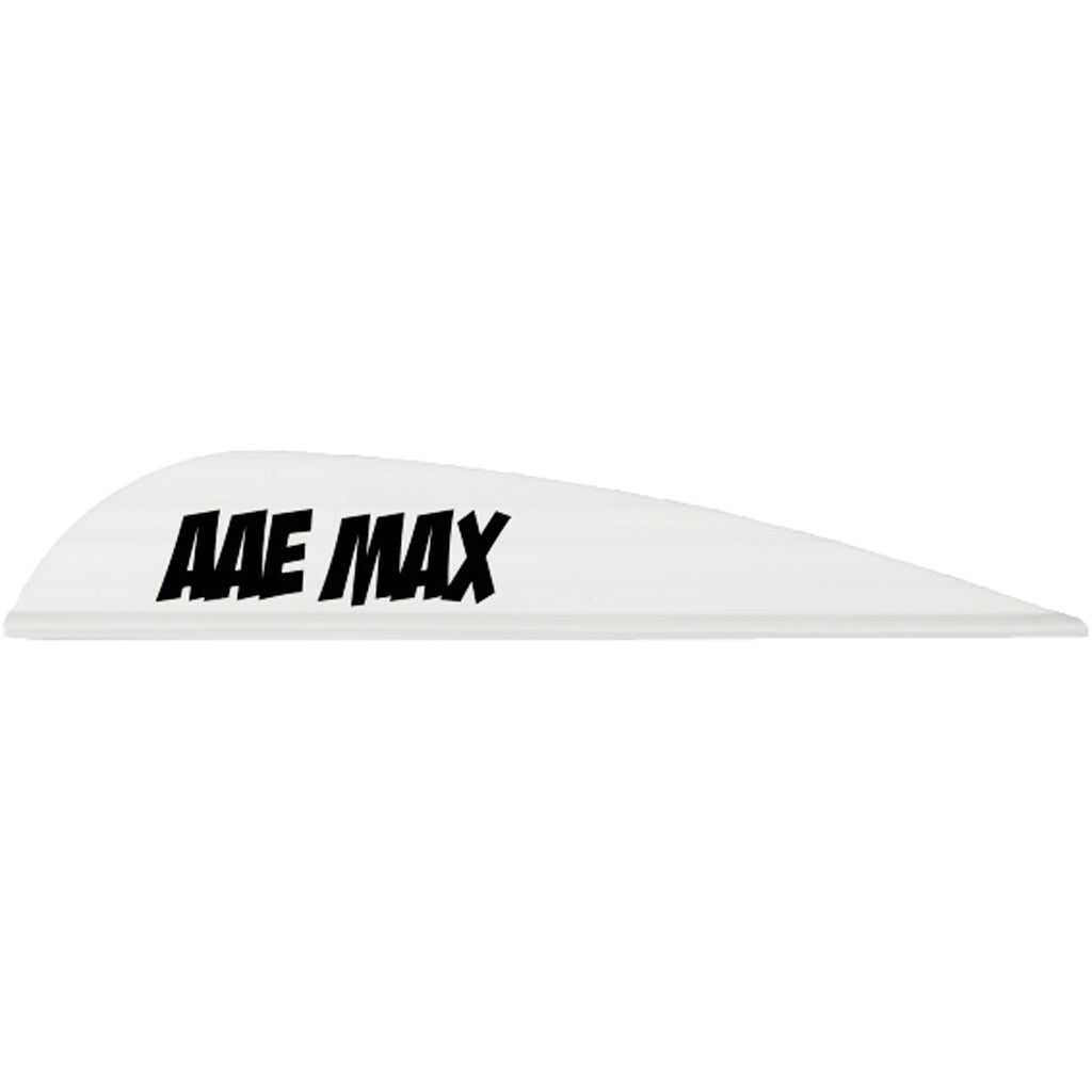 AAE Max Stealth Fletching Vanes White 50 Count