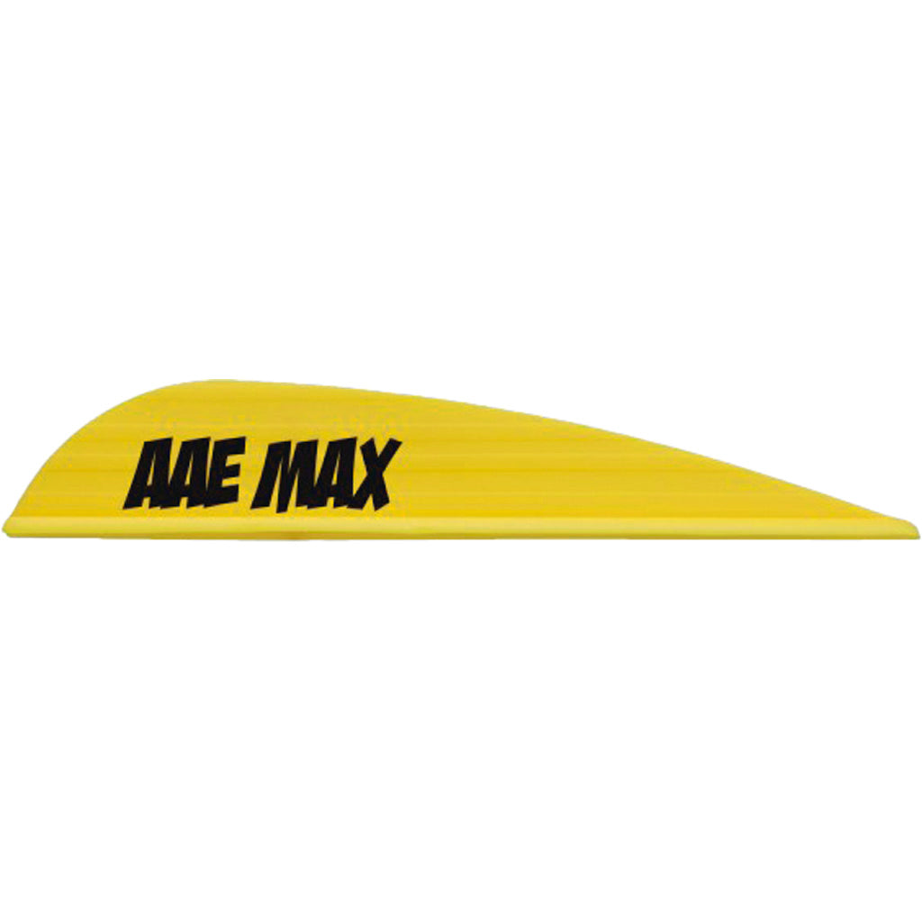 AAE Max Stealth Fletching Vanes Yellow 50 Count