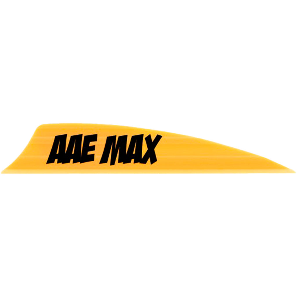 AAE Max 2.0 Shield Cut Fletching Sunset Gold 50 Count