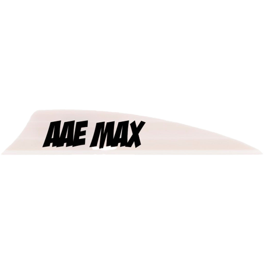 AAE Max 2.0 Shield Cut Fletching Vanes White (50 pk.)