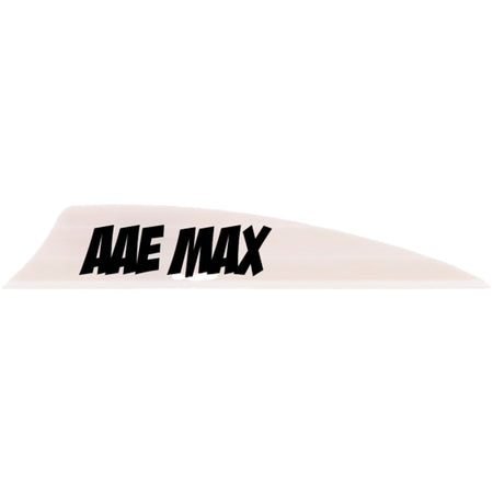 AAE Max 2.0 Shield Cut Fletching Vanes White (50 pk.)