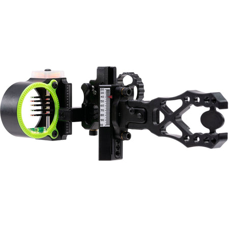 Black Gold Ascent Verdict Archery Sight 5 Pin .019 Dovetail Left-Handed