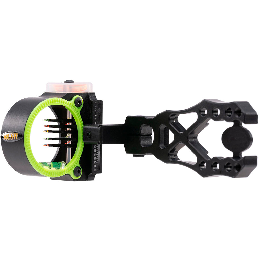 Black Gold Flash Point Rush 5-Pin .019 RH Bow Sight with 2-Inch Guard