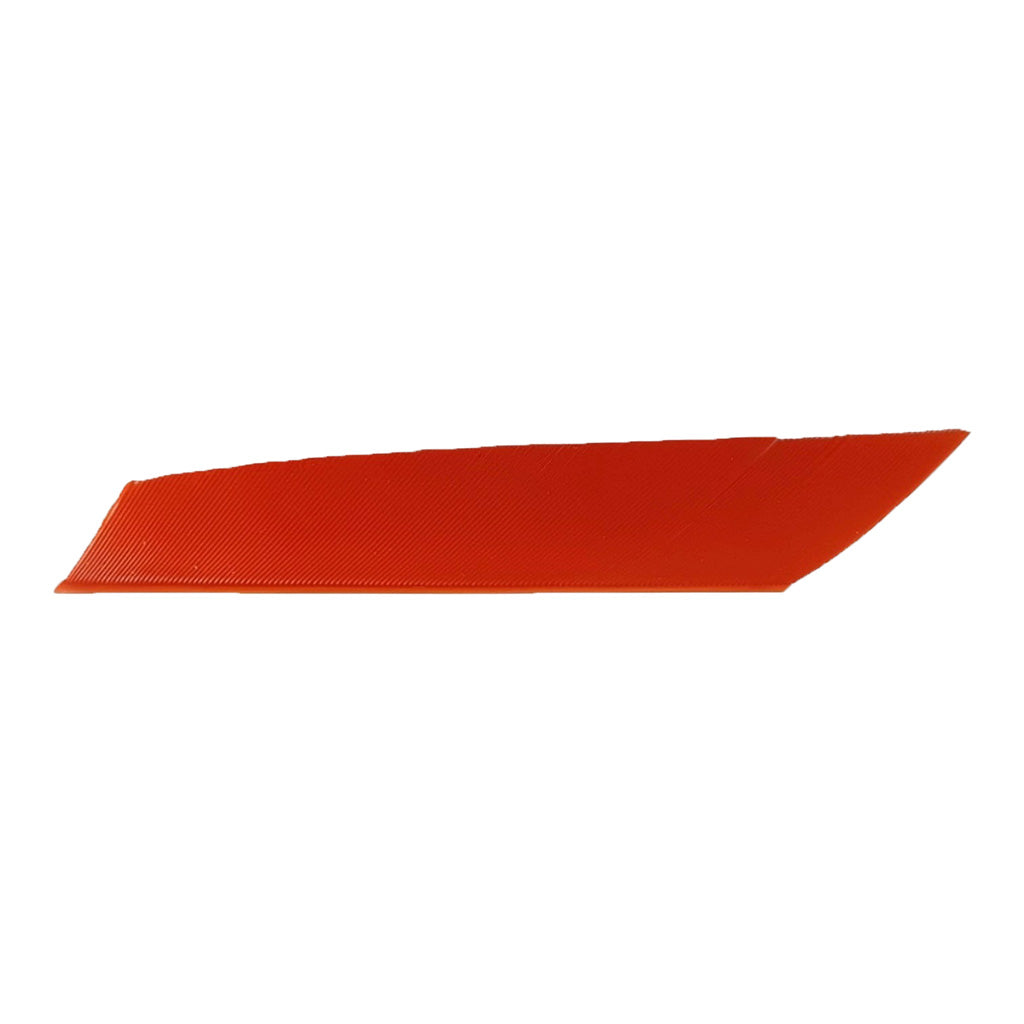 Gateway Mako Feathers 3.125 in. Orange Left Wing 50 Count