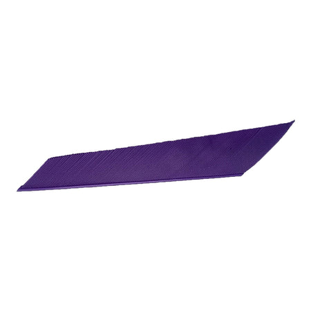 Gateway Mako Feathers 3.125 in. Purple Left Wing 50 Count