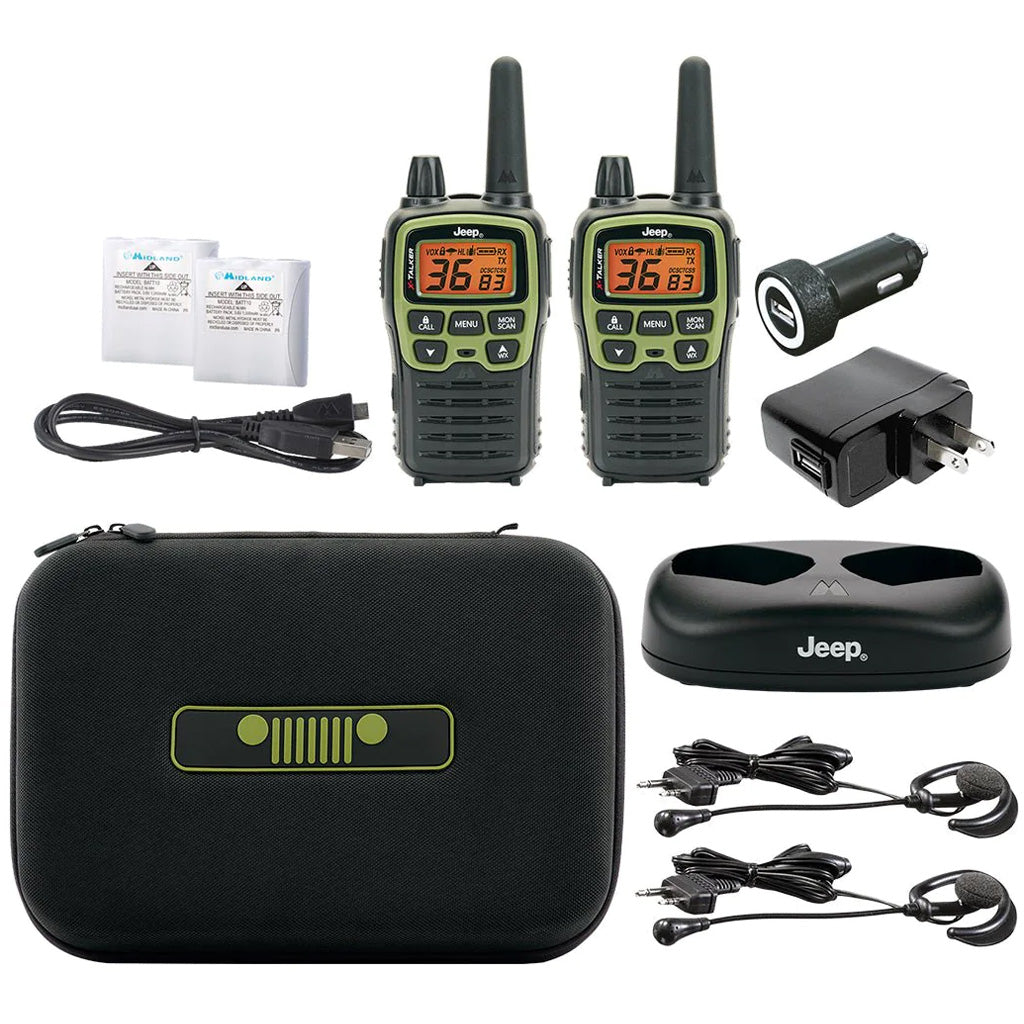 Midland Jeep X-Talker Extreme Two-Way Radios with Weather Alert 2 pk.